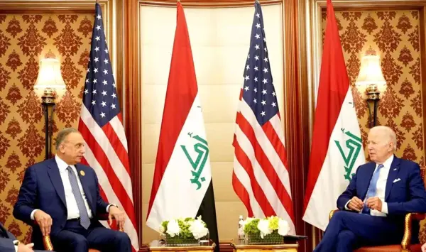 Biden, Cidde'de Irak Başbakanı el-Kazımi ile görüştü