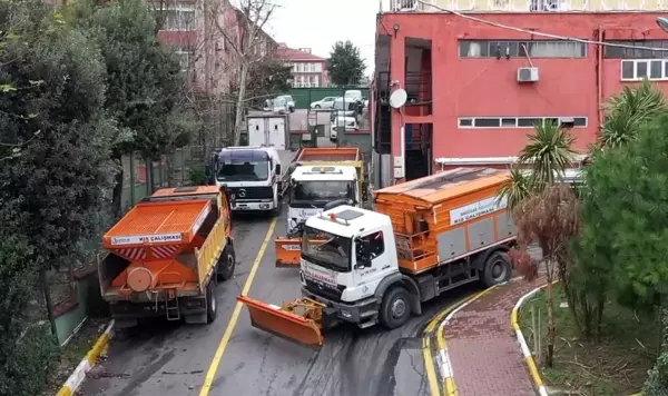 Bağcılar'da kar hazırlıkları tamam