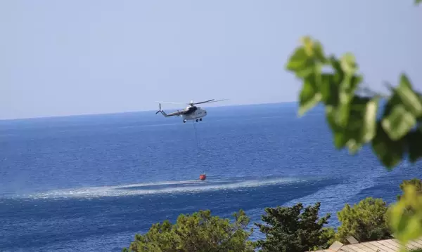 Mersin Aydıncık'taki orman yangını kontrol altına alındı