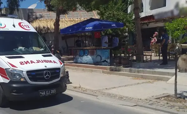 Bodrum'da silahlı saldırı; 2 yaralı