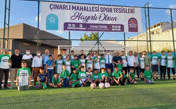 Çocuklara, kulüplerin antrenman yapabileceği nitelikte spor tesisleri