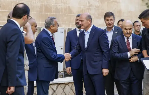 Mardin 3. sayfa haberleri... İçişleri Bakanı Soylu, Mardin ve Diyarbakır 'İl Güvenlik Toplantısı'na katıldı