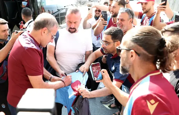 Trabzon spor haberleri: Trabzonspor kafilesi Danimarka'da