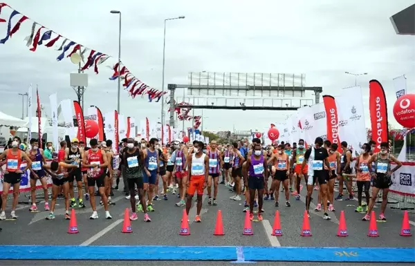 Vodafone İstanbul Yarı Maratonu yapıldı