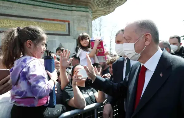 Vatandaşlardan Cumhurbaşkanı Erdoğan'a yoğun ilgi