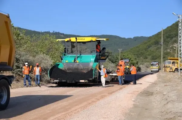 Kargı Çobanlar grup yolu tamamlandı