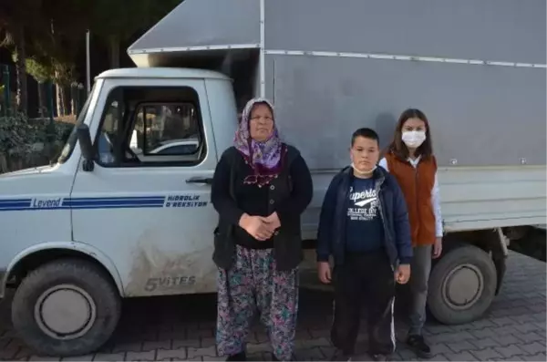 Kamyoneti ve kasasındaki 2 çocuğu kaçıran zanlı, film gibi kovalamaca sonunda yakalandı