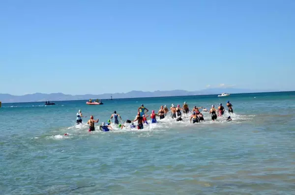 Türkiye Triatlon Federasyonu'nca Didim'de 3. kez yarışlar düzenlendi