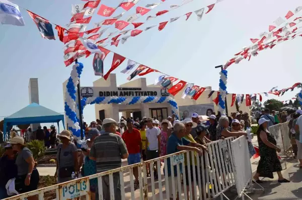 CHP Lideri Kılıçdaroğlu Aydın ziyaretinin son durağı Didim'de