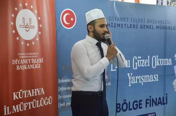 Ezan yarışmasının bölge finali Kütahya'da yapıldı