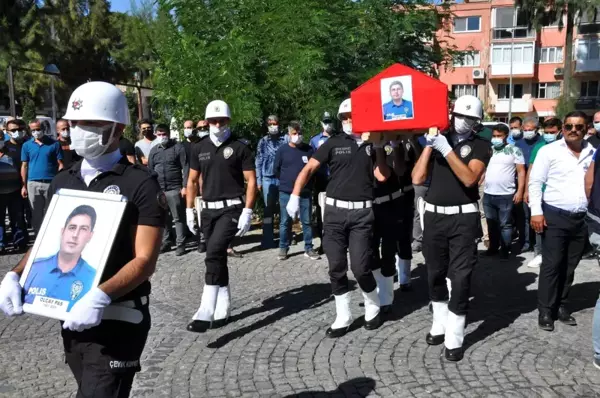 Son dakika haber... Kalp krizi sonucu hayatını kaybeden polis memuru için tören düzenlendi