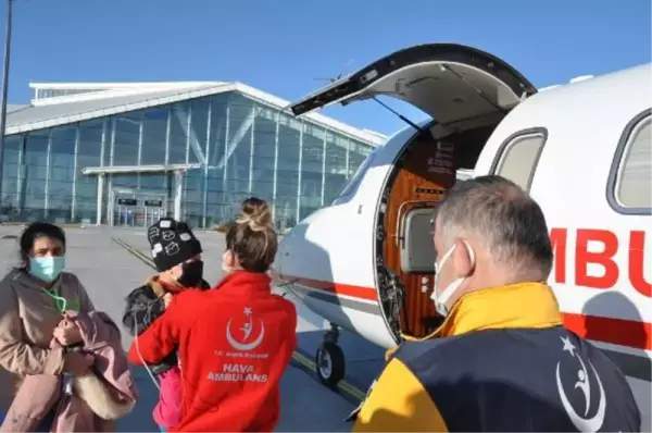 Son dakika haber... AMBULANS UÇAK, 2 YAŞINDAKİ DANYAL İÇİN HAVALANDI