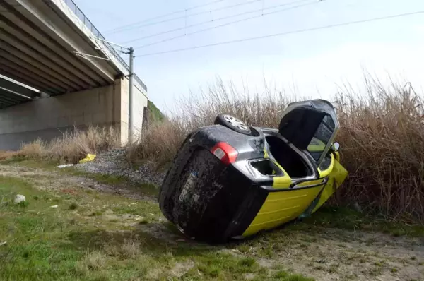 Son dakika haberleri... Tavşanlı'da trafik kazası: 1 yaralı