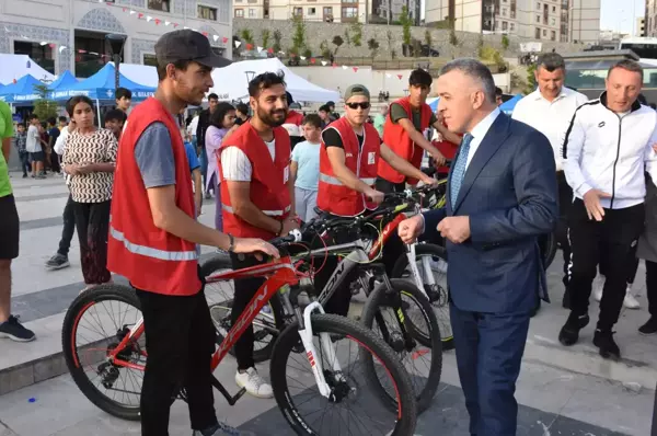 Şırnak'ta bisiklet turu düzenlendi