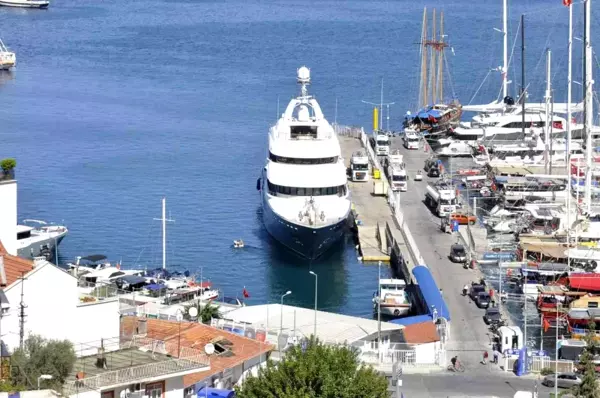 Muğla ekonomi haberleri... Mega yat 