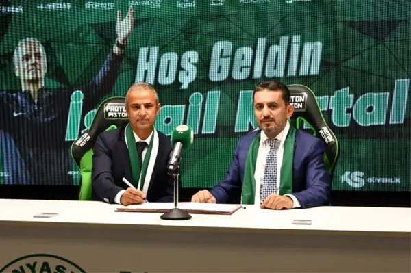 Konyaspor, İsmail Kartal ile sözleşme imzaladı