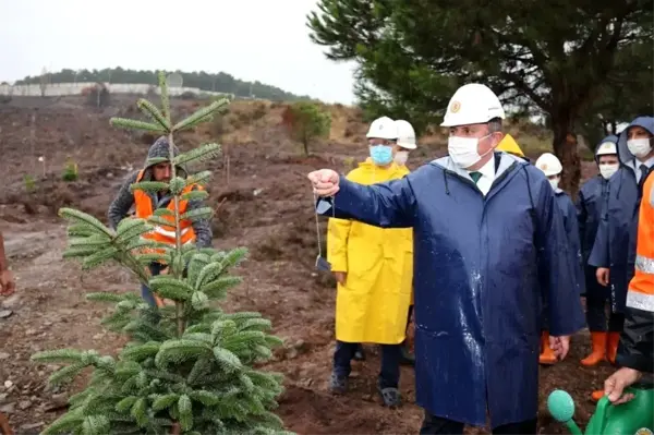 TBMM Başkanı Şentop 'Recep Tayyip Erdoğan Külliyesi' inşaatını inceledi