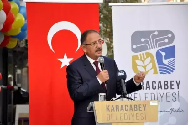 AK Parti Genel Başkan Yardımcısı Özhaseki otopark açılışı yaptı