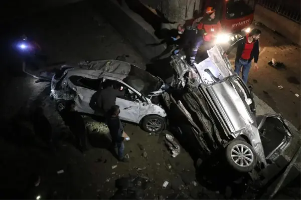 Bolu'da gece saatlerinde korkunç bir kaza meydana geldi