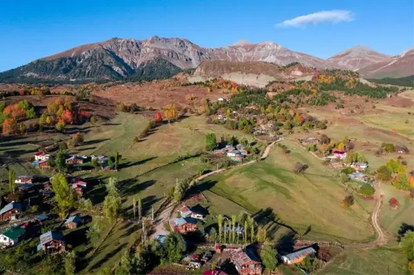 Artvin'de masalsı sonbahar manzaraları