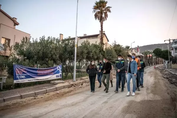 Enver Reis Caddesi'nin alt ve üst yapısı yenileniyor