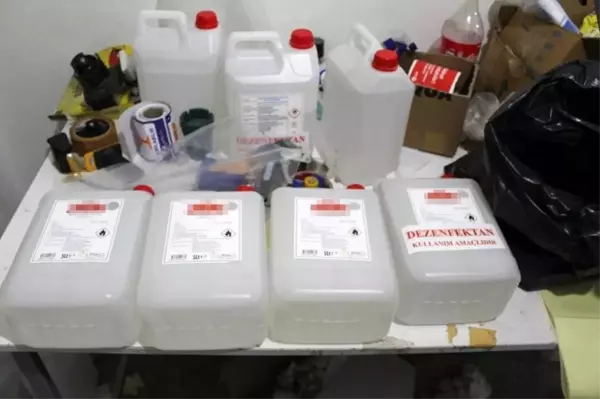 3 bin 560 litre etil alkol ele geçirildi