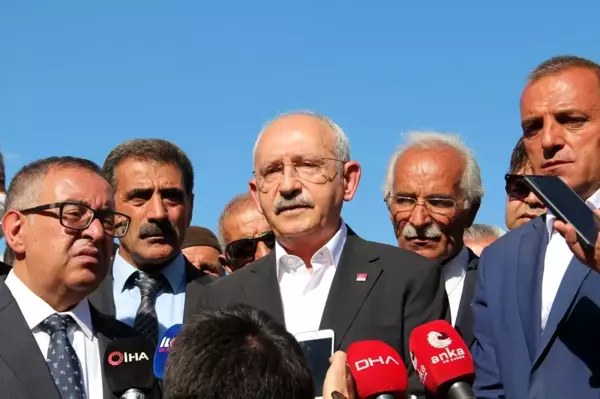 Son dakika! CHP Genel Başkanı Kılıçdaroğlu Van'daki sel bölgesinde