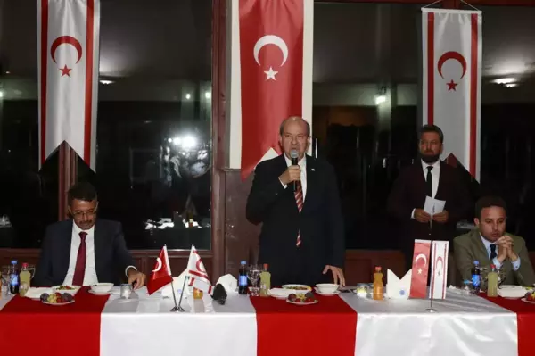 KKTC CUMHURBAŞKANI TATAR: TÜRKİYE'YE BAĞLILIK, TARİHİN VERDİĞİ SORUMLULUKTUR