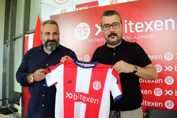 Antalyaspor'un forma sponsoru Bitexen Teknoloji oldu