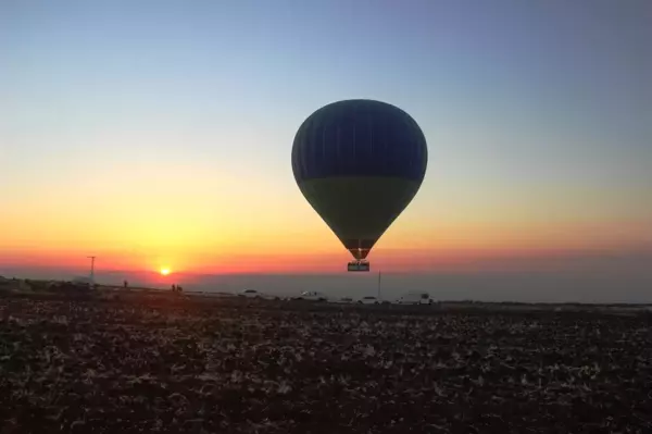 Göbeklitepe'de ticari balon turları yeniden başladı