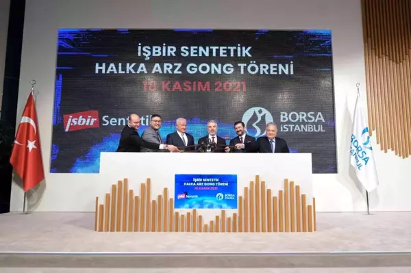 Borsa İstanbul'da gong 'İşbir Sentetik' için çaldı