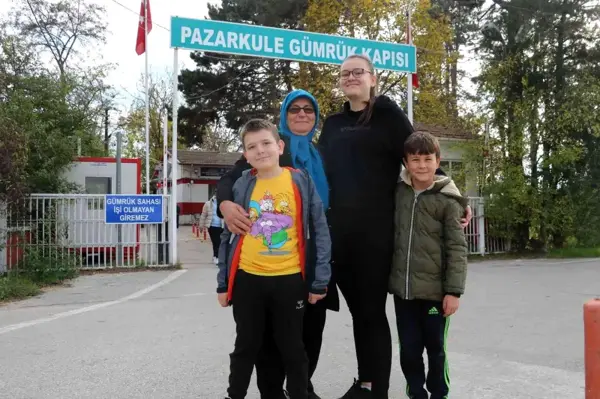 Pazarkule Sınır Kapısında 