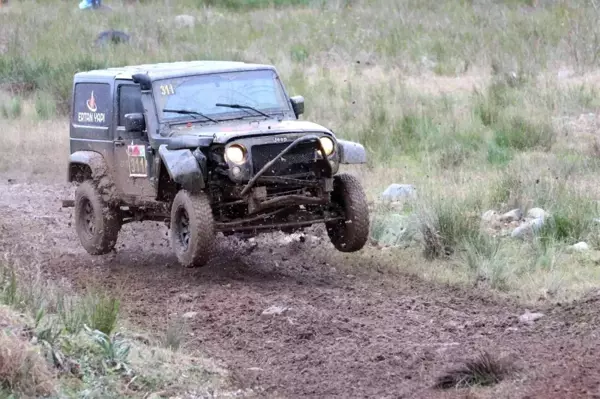 Rize'de Off-Road fırtınası esti