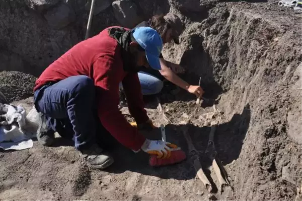 HAMAÇ HÖYÜK KAZISINDA NEKROPOL BULUNDU