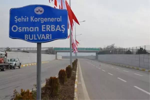 ŞEHİT KORGENERAL ERBAŞ'IN ADI ELAZIĞ'DAKİ BULVARA VERİLDİ