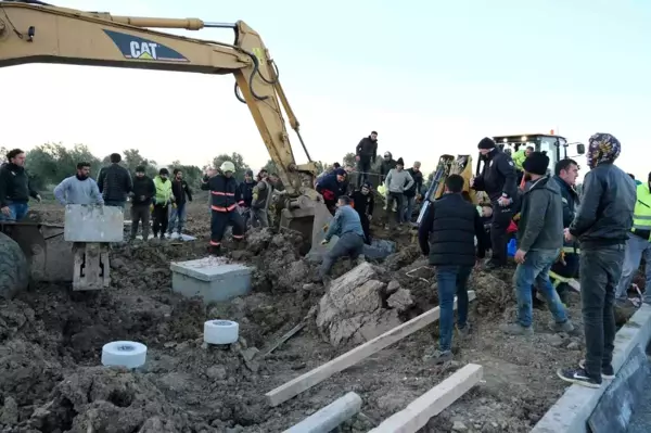 Manisa'da göçük altında kalan işçinin cesedine ulaşıldı