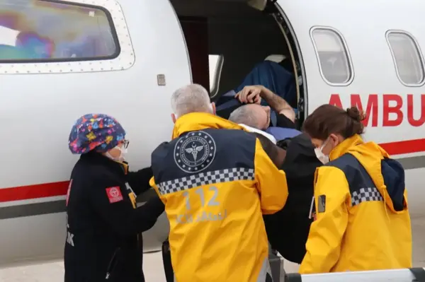 Almanya'da ölüme terk edilen Türk hasta Malatya'ya getirildi