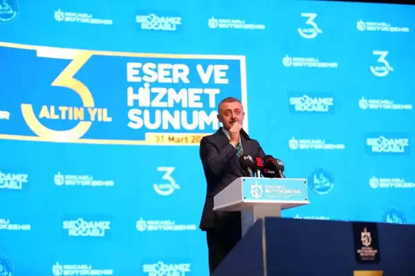 Kocaeli'ye 3 yılda 4,5 milyarlık hizmet