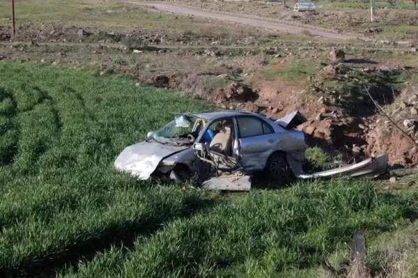 Kilis'te otomobil şarampole uçtu: 3 ağır yaralı