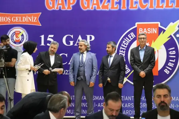 GAP Gazeteciler Birliği'nden İHA'ya ödül