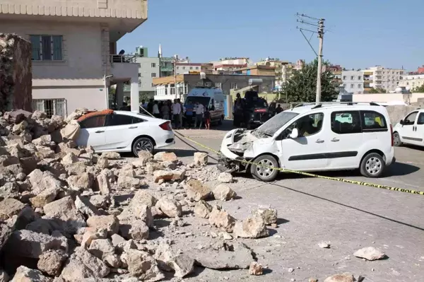 Mardin haber | Mardin'de duvar çöktü, iki araçta maddi hasar meydana geldi