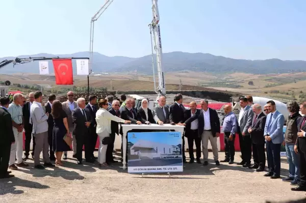 Yalova haberleri! Yalova Makine İhtisas OSB'de 4'üncü fabrikanın temeli atıldı