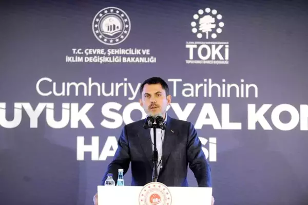 Cumhuriyet tarihinin en büyük sosyal konut hamlesine başvuru yağmuru