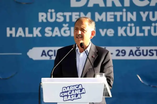 Bakan Özhaseki: 