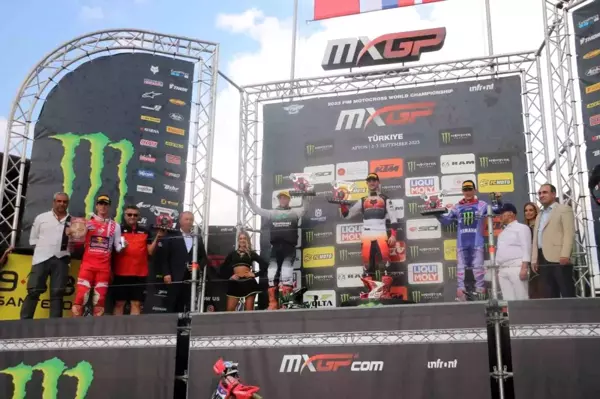 MXGP Türkiye'de Tim Gajser birinci, Jorge Prado liderliğini sürdürdü