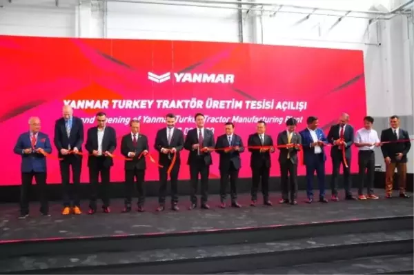 İZMİR-YANMAR, TÜRKİYE'DEKİ YENİ TRAKTÖR FABRİKASINI İZMİR'DE AÇTI