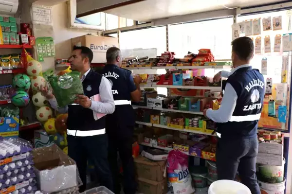 Şanlıurfa'da Okul Çevresindeki Marketler Denetlendi