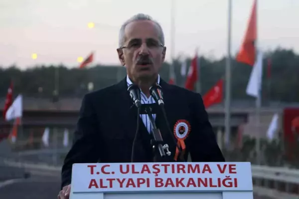 Ulaştırma Bakanı Uraloğlu: İskenderun OSB Kavşağı ve bağlantı yolu 491 milyon TL tasarruf sağlayacak