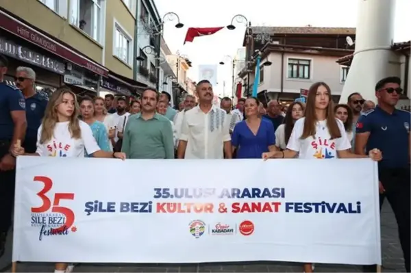 Şile Bezi Kültür ve Sanat Festivali Başladı