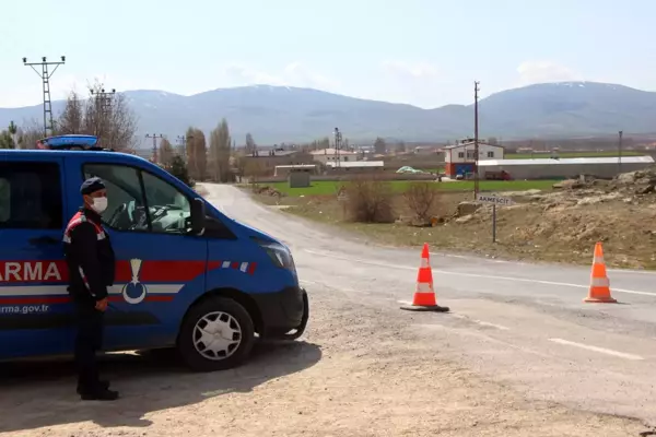 Kayseri'deki 600 haneli Akmescit Köyü, karantinaya alındı